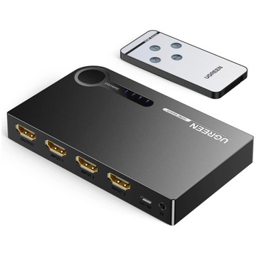 UGREEN SWITCH SPLITTER ПЕРЕКЛЮЧАТЕЛЬ СИГНАЛА HDMI - 3x HDMI 4K 3D