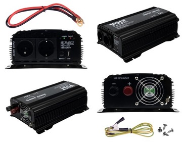 АВТОМОБИЛЬНЫЙ ИНВЕРТЕР ПОЛНЫЙ СИНУС ВОЛЬТ ПОЛЬША 12 В 1500 Вт 3000 Вт USB АВТО