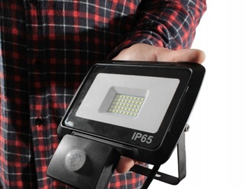 ГАЛОГЕННЫЙ СВЕТОДИОДНЫЙ 10ВТ SMD С PIR ПРОЖЕКТОРНЫЙ детектор
