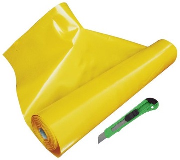 FOLIA PAROIZOLACYJNA ŻÓŁTA PAROIZOLACJA BAUFOL 0,2mm 25% -4x5- 20m² ATEST