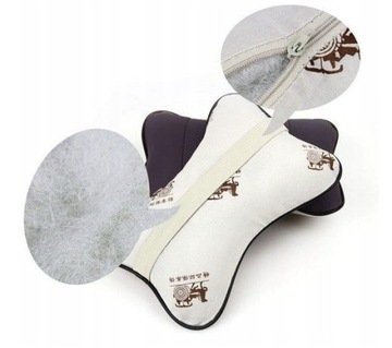 ПОДУШКА x2 ДЛЯ АВТОКРЕСЛА ПОДГОЛОВНИКА ПОДДЕРЖКА ШЕИ БОЛЬ КОМФОРТ ЧЕРНАЯ