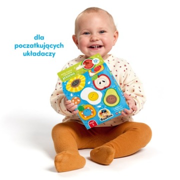 Пазл My Czuczu Food с дырочкой для детей: 12м+