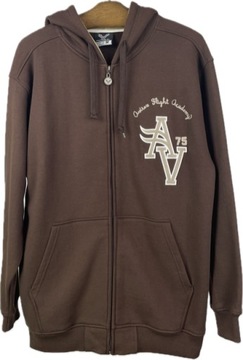 Bluza męska brązowa rozpinana Alien Flight Academy AVIREX r. M