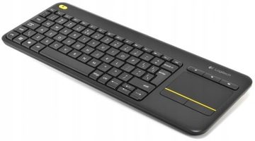 Беспроводная сенсорная клавиатура LOGITECH K400 Plus, черная