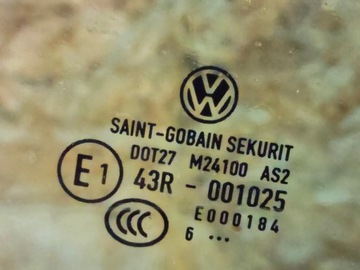 SKLO (OKNO) DVEŘE PRAVÝCH VW TRANSPORTER T6 2016