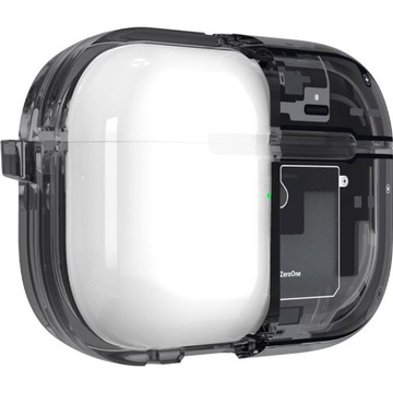 Чехол для AirPods Pro 2, Spigen Ultra Hybrid Zero One, чехол с карабином