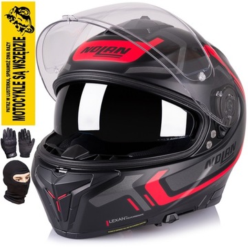 KASK MOTOCYKLOWY NOLAN N80-8 ALLY N-COM BLENDA L