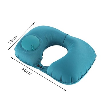 ПОДУШКА ДЛЯ ПУТЕШЕСТВИЯ ROGAL НАДУВАЕМАЯ НА ШЕЮ ДЛЯ СПАТЬ В САМОЛЕТЕ, САМОНАДУВАЮЩАЯСЯ