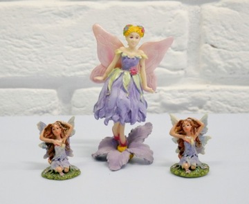 _KSIĘŻNICZKA WRÓŻKA ELF_ ok 5-10cm ELC 3szt