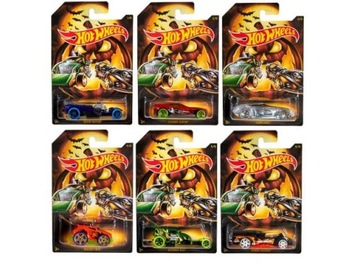 HOT WHEELS 2019 HALLOWEEN ZESTAW 6 AUTEK DXT91