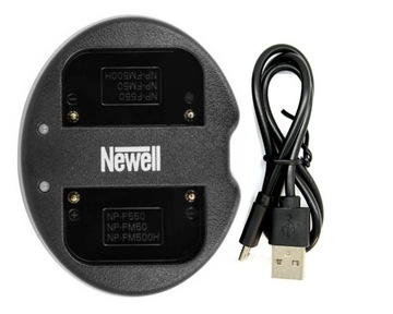 Зарядное устройство NEWELL SDC-USB для NP-F550/FM-50/FM500H