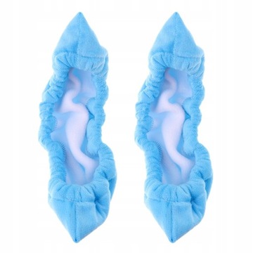 Комплект из 2 пар махровых чехлов для коньков.