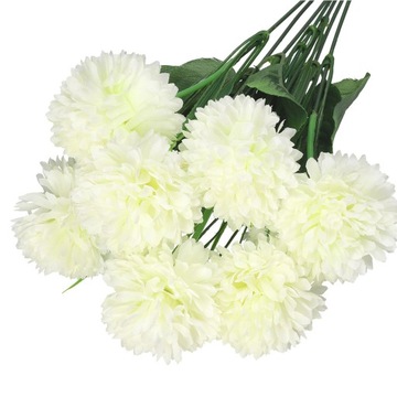 ДЕКОРАТИВНЫЙ БУКЕТ ЧЕСНОК x7 ИСКУССТВЕННЫЕ ЦВЕТЫ ЧЕСНКА В ДЕКОРАТИВНОМ БУКЕТЕ