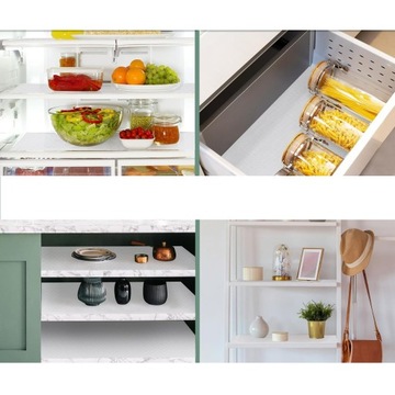 ЗАЩИТНЫЙ КОВрик ДЛЯ ЯЩИКОВ ШКАФА, ПРОТИВОСКОЛЬЗЯЩИЙ, 600X60см, ПЯТЕНОСТОЙКИЙ