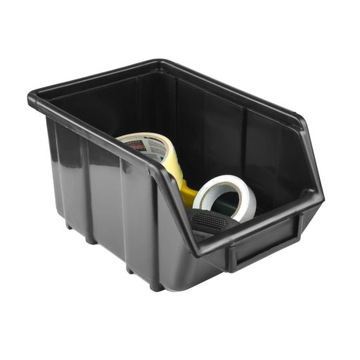 Контейнер-органайзер для туалета черный 245x160x126