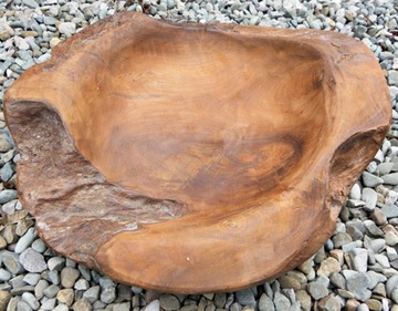 Тиковое блюдо MISA TEAK, диам. 35-40см Восток