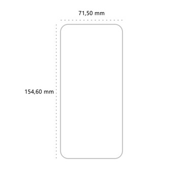 Закаленное стекло 9H BananShield для Apple iPhone 15 Pro Max