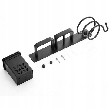 РУЧКА-ВЕШАЛКА ДЛЯ СУШИЛКИ, ВЫПРЯМЛИТЕЛЯ, ПЛИГИЦЫ, ЧЕРНАЯ