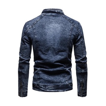 2023 Новая мужская джинсовая куртка на весну и осень.