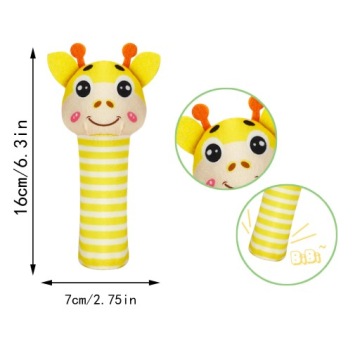 СЕНСОРНАЯ ПЛЮШЕВАЯ ИГРУШКА, ПОГРЕМКА ДЛЯ ДЕТЕЙ, ШЕЛП