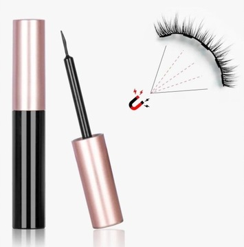 МАГНИТНЫЕ РЕСНИЦЫ 10X ДЛИННЫЕ + ПИНЦЕТ + 2X ПОДВОДКА ДЛЯ ГЛАЗ