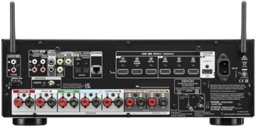 Amplituner DENON AVR-X1700H Bluetooth Wi-Fi Czarny
