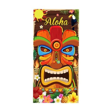 Крыльцо карнавала украшения партии Луау подписывает многоразовый тропический стиль А