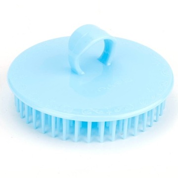 Ручная силиконовая щетка для шампуня для кожи головы.