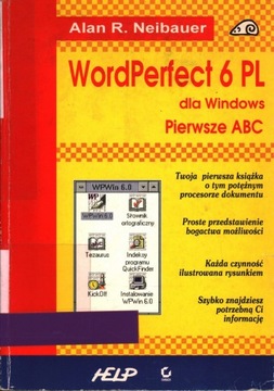 WORDPERFECT 6 PL DLA WINDOWS PIERWSZE ABC NEIBAUER