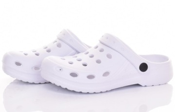 ЖЕНСКИЕ ШЛЕПАНЦЫ ИЗ МЕДИЦИНСКОЙ ПЕНЫ В ВИДЕ САБО СО СЪЕМНЫМ КАБЛУКОМ