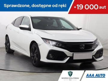 Honda Civic X Hatchback 5d 1.0 VTEC Turbo 129KM 2017 Honda Civic 1.0 VTEC Turbo, Salon Polska