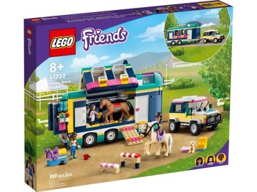 Оригинальный LEGO 41722 Friends - Выставочный трейлер с лошадьми 989 шт.