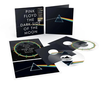 PINK FLOYD The Dark Side Of The Moon, 2LP VINYL CLEAR, 50-летие