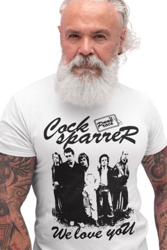 COCK SPARRER T-Shirt Męski Koszulka z nadrukiem SKINHEAD PUNK ROCK oi L