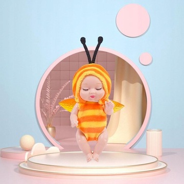 5x брелок с куклой-мультяшкой