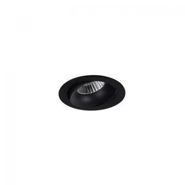 Lampa oczko LED Czarna ARYA TILTED H0099 MaxLight
