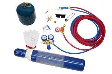 КОМПЛЕКТ ДЛЯ ПИВОВАРНОЙ СВАРКИ. КИСЛОРОДНЫЙ БАЛЛОН 10Л + ПРОПАН 3КГ