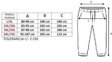 SPODNIE DRESOWE *** PRĄŻKOWANE *** DAMSKIE XXL/3XL