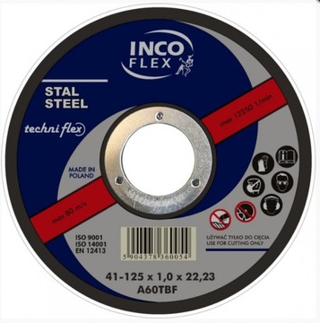 TARCZA WYPUKŁA T27 115*6.0*22 (1 SZT)