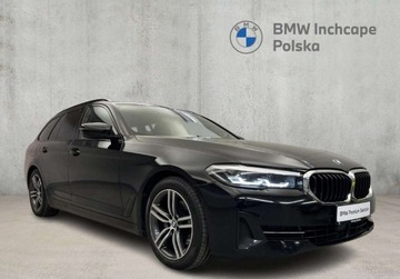 BMW Seria 5 G30-G31 Touring Facelifting 2.0 520d 190KM 2022 BMW Seria 5 520d xDrive, Hak, HiFi, Faktura VAT 23, Serwis ASO 2.0 Diesel, zdjęcie 6
