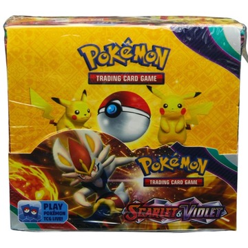 КАРТЫ POKEMON SCARLET & VIOLET КОРОБКА 360 КАРТ