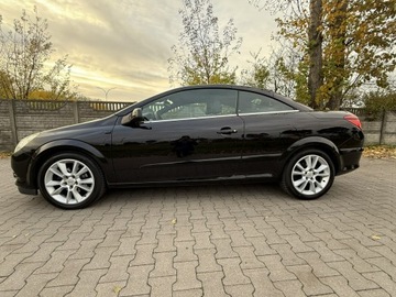 Opel Astra H Cabrio 1.8 ECOTEC 140KM 2007 Opel Astra H 1.8B 2007r Cabrio Klimatyzacja Skóra, zdjęcie 9