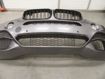 Stoßstange vorne vorne BMW F15 X5 a52 spacegrau metallic M Pakiet LED | thumb 5