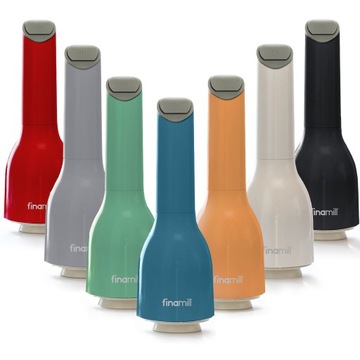 MŁYNEK ELEKTRYCZNY DO PIEPRZU SOLI FINAMILL + POJEMNK GT DO SERA ORZECHÓW