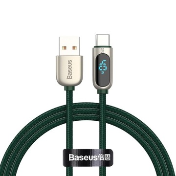 Кабель Baseus Display USB-C с дисплеем, 5 А, 1 шт.