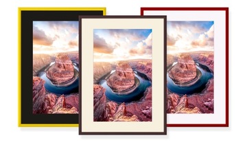 RAMA ALUMINIOWA A4 21x29,7 cm PASSE-PARTOUT 15x21