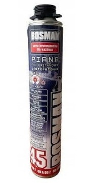Bosman Piana montażowa Pistoletowa 750ml NISKOPRĘŻNA bardzo wydajna