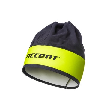 Czapka pod kask komin Accent PRO Team M żółty fluo