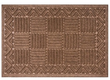 Wycieraczka Mata gotowa GUMOWA WZÓR DO BUTÓW 40 x 60 cm