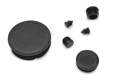 ЗАГЛУШКА ЧЕРНАЯ FI16 КРУГЛАЯ 5ШТ.